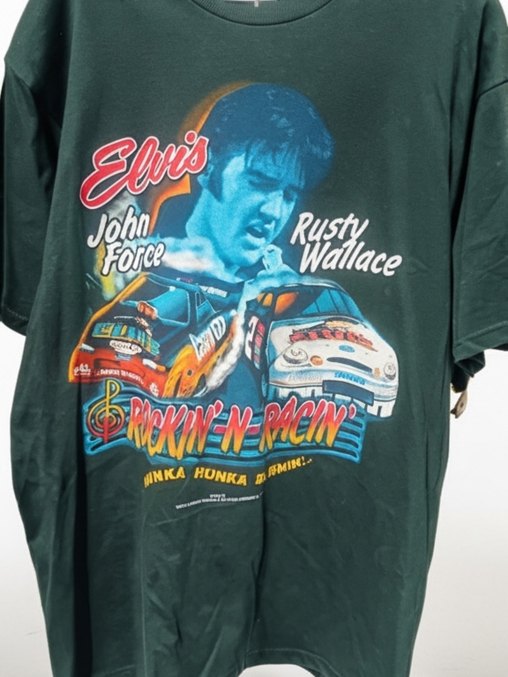 Screen Stars Elvis Rockin' N' Racin' Graphic Tee